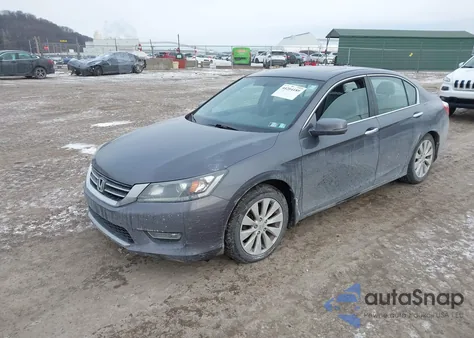 2013 Honda Accord Ex-L from USA, damaged, VIN 1HGCR2F86DA106529